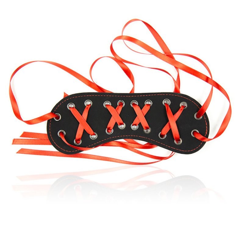 BDStyle Shoelaces Style Blindfold - - Blindfolds And Masks