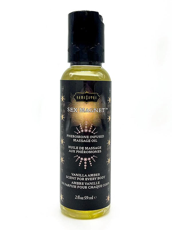 Kama Sutra Products Sex Magnet Pheromone Massage Oil Vanilla Amber - Massage Oils and Lubricants