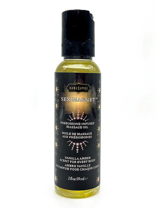 Kama Sutra Products Sex Magnet Pheromone Massage Oil Vanilla Amber - Massage Oils and Lubricants