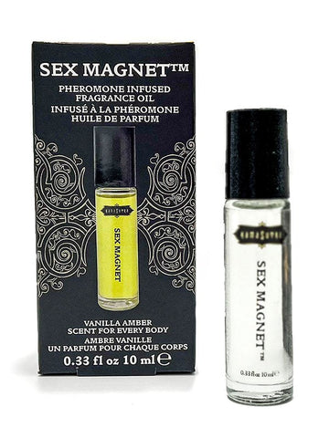 Kama Sutra Products Sex Magnet Pheromone Roll On Fragrance Oil Vanilla Amber - Bath and Intimate Fragrances