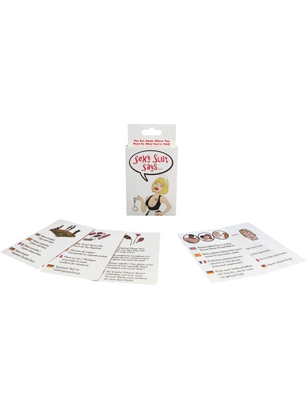 Kheper Games Sexy Slut Says Adult Card Game - Sex Games, Coupons and Tricks