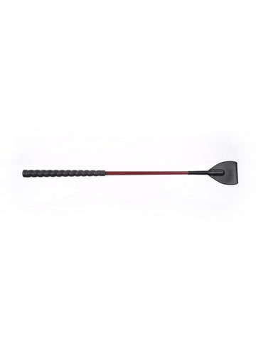 Sportsheets Saffron Leather Crop With Rubberized Grip - Whips And Crops