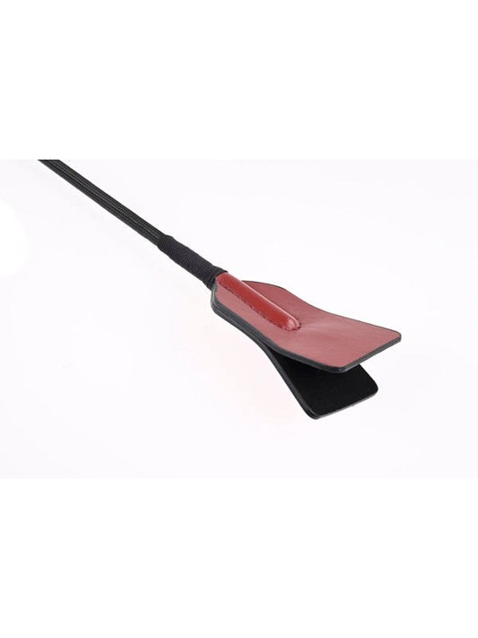 Sportsheets Saffron Tap & Tickle Dual Ended Crop and Silicone Flogger - Whips And Crops