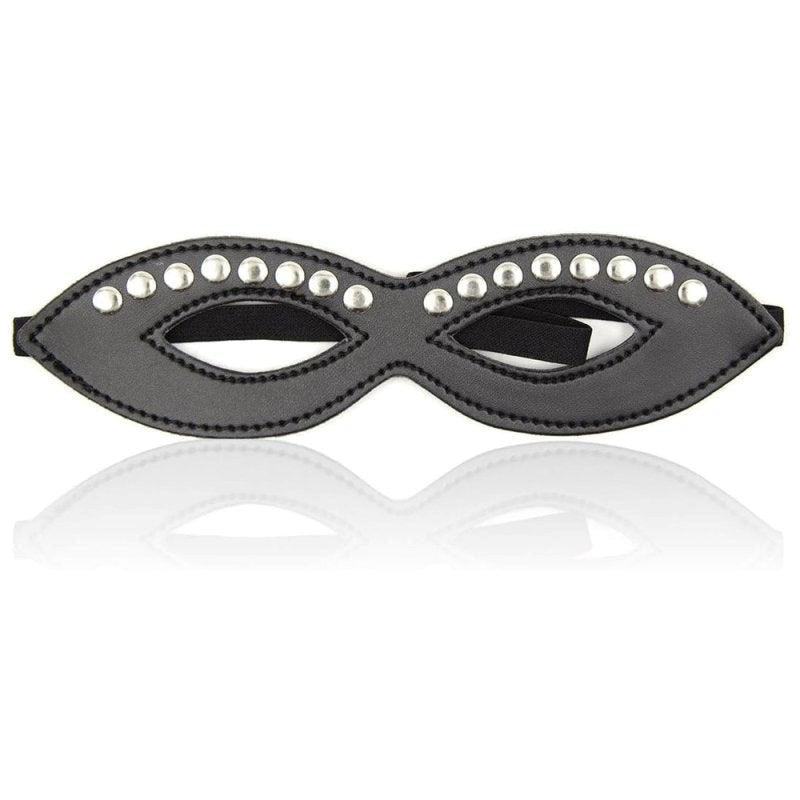 BDStyle Stud Butterfly Fetish Play Mask - - Blindfolds And Masks