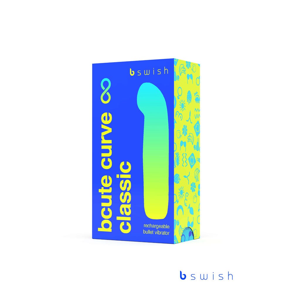 B Swish Bcute Curve Infinite Classic USB Rechargeable G-Spot Vibrator - G-Spot Vibrators