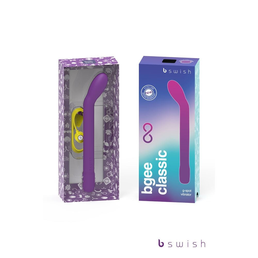 B Swish Bgee Infinite Classic Rechargeable G Spot Vibrator - G-Spot Vibrators