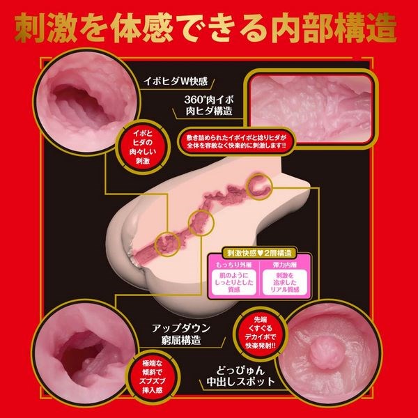 Exe and King Japanese Real Hole Geki Miru Realistic Mens Masturbator - Masturbators and Strokers