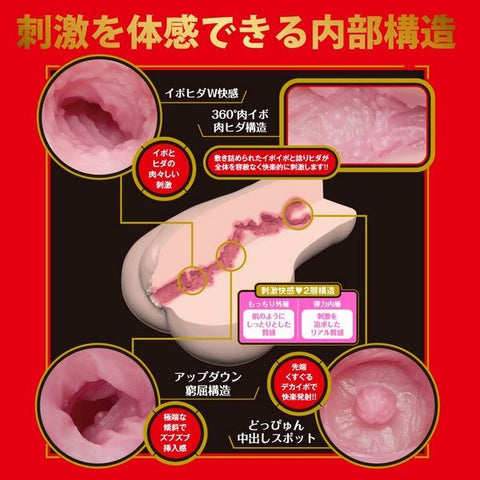 Exe and King Japanese Real Hole Geki Miru Realistic Mens Masturbator - Masturbators and Strokers