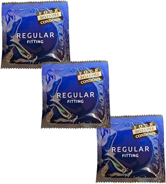 Four Seasons Regular Condoms Bulk Box of 144 - Condoms