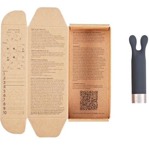 LOVE NOT WAR Laska Classic Rabbit Vibrator - Rabbit Vibrators