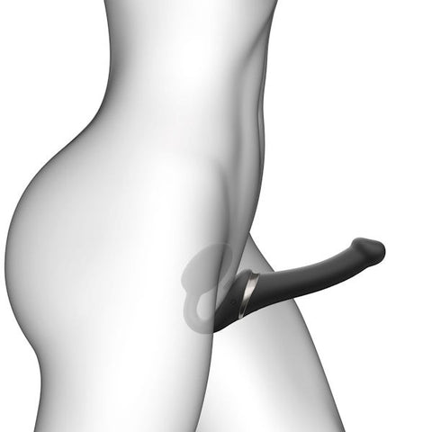 STRAP ON ME Multi Orgasm Bendable Strap On Dildo Small - Strap On Sextoys