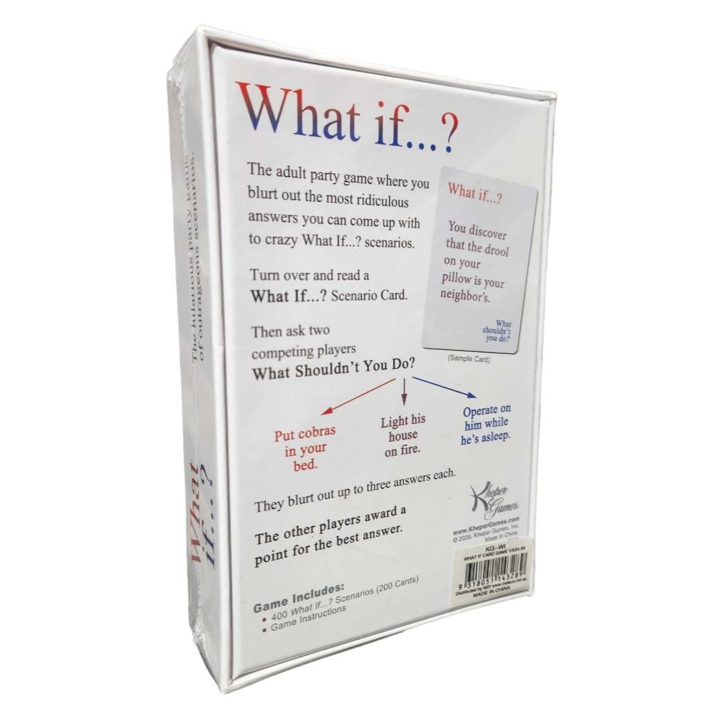 Kheper Games What If Game - Sex Games, Coupons and Tricks