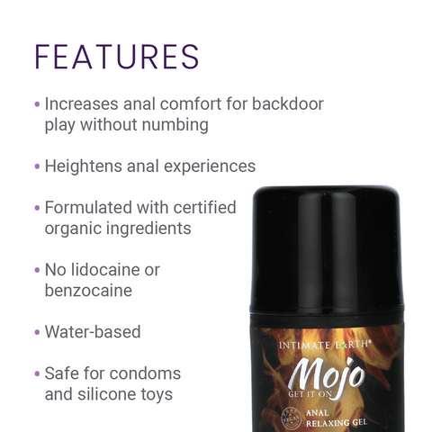 MOJO Clove Oil Anal Relaxing Gel 1oz - Anal Lubes