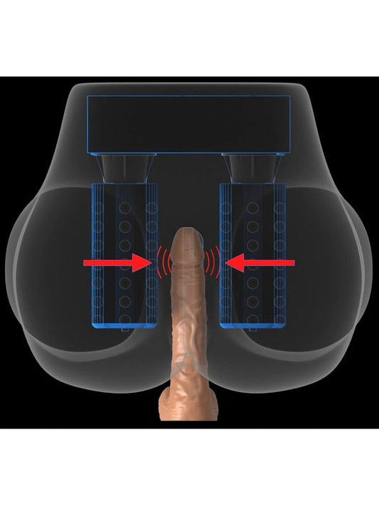 PDX Milk Me Silly Twerking and Vibrating Male Masturbator - Realistic Butts And Vaginas