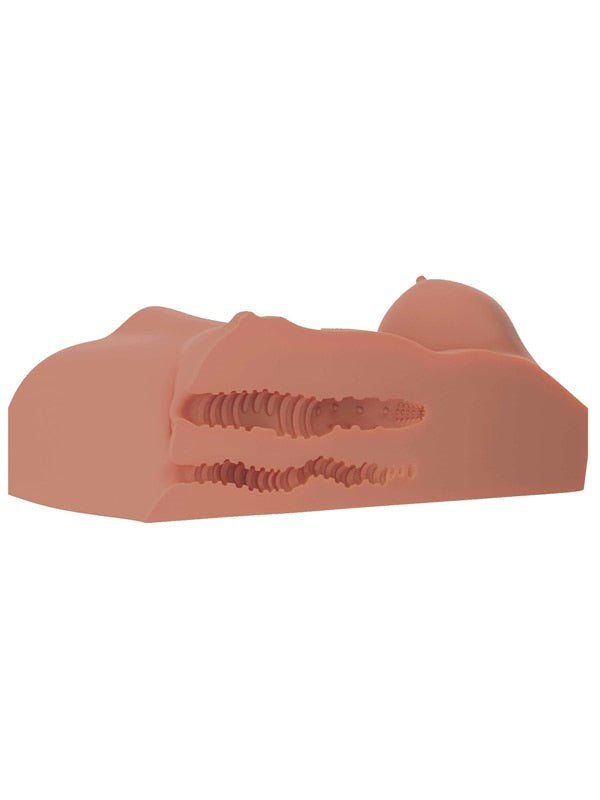 PDX Perfect DDs Realistic Male Masturbator Tan - Masturbators and Strokers