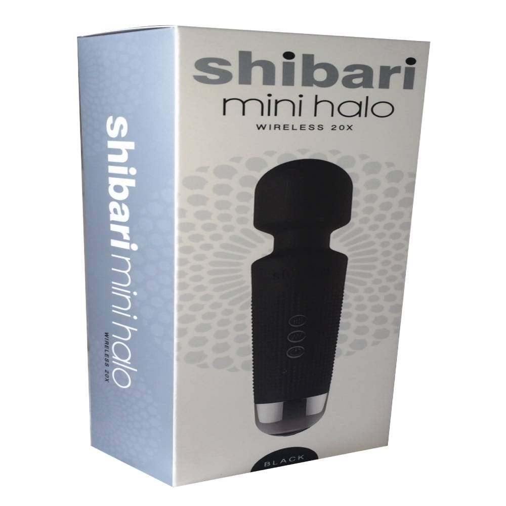 Shibari Mini Halo Wireless 20X Vibrating Body Wand Massager - - Body Wands