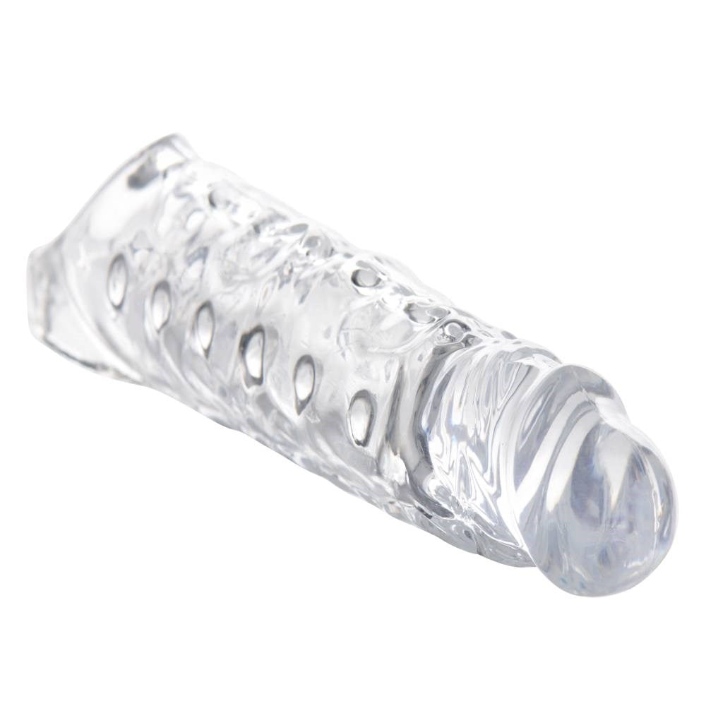 Size Matters Mens Penis Extender Sleeve Clear - - Pumps, Extenders and Sleeves