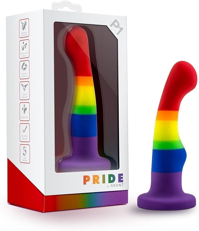 Avant Pride P1 Freedom Silicone Dildo - - Realistic Dildos