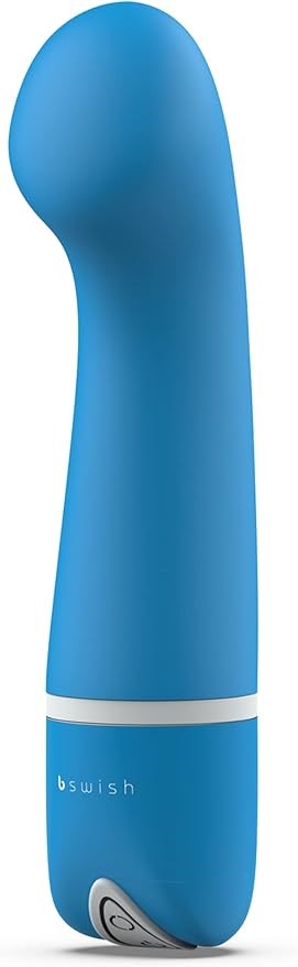 B Swish Bdesired Deluxe Curve G Spot Vibrator Blue Lagoon - G-Spot Vibrators