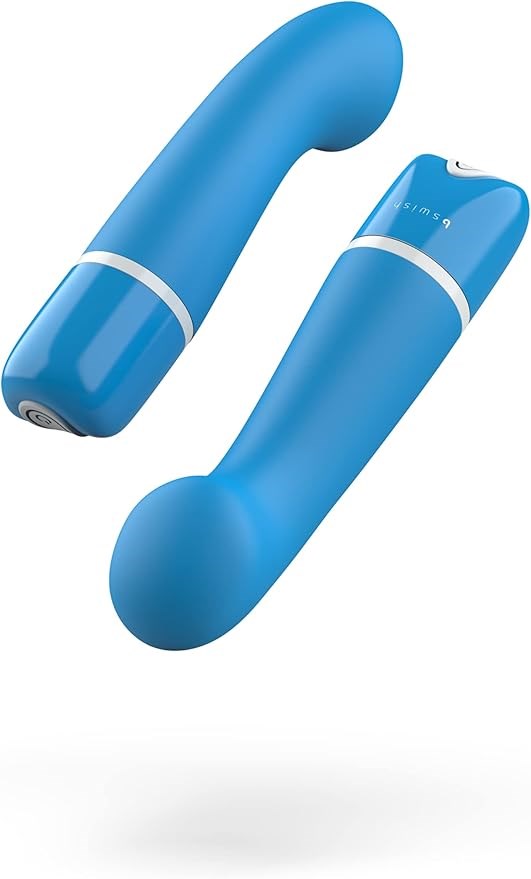 B Swish Bdesired Deluxe Curve G Spot Vibrator Blue Lagoon - - G-Spot Vibrators