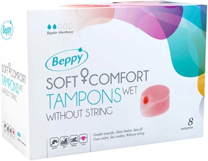 Beppy Soft & Comfort Wet Sponge 8 Piece - - Condoms