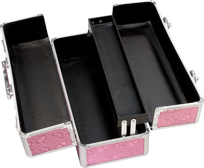 BMS Factory Lockable Large Vibrator Case Pink - - Vibrator Accessories