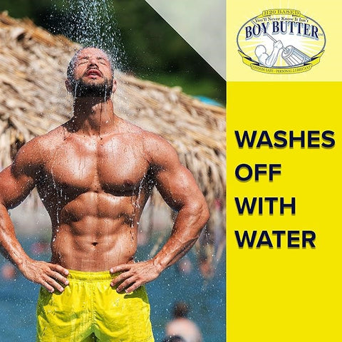 Boy Butter H2O Water Based Cream Lubricant 16 Oz Tub - Water Based Lubes