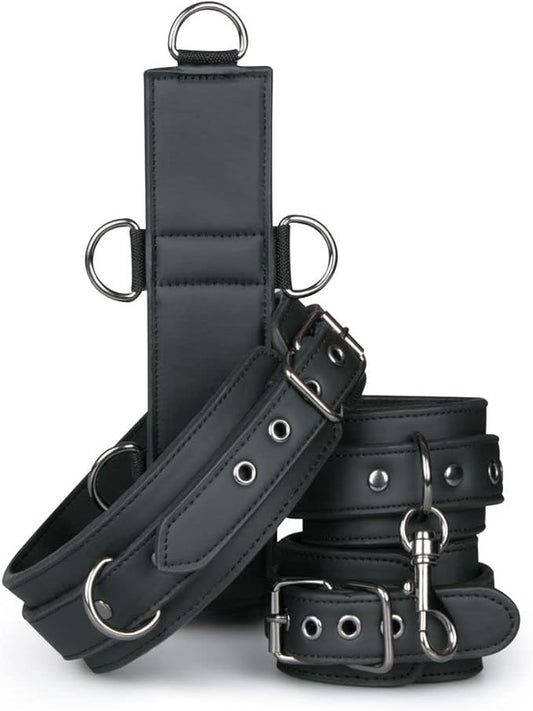 Easy Toys Fetish Collection BDSM Neck & Wrist Restraint - Cuffs And Restraints