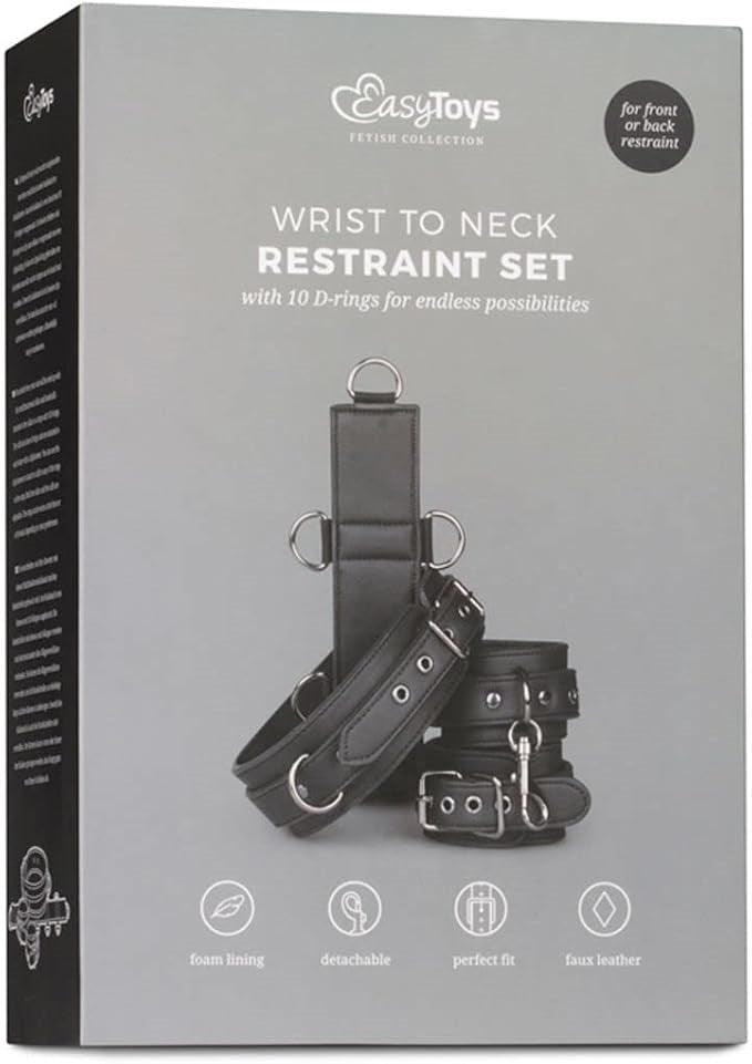 Easy Toys Fetish Collection BDSM Neck & Wrist Restraint - - Cuffs And Restraints