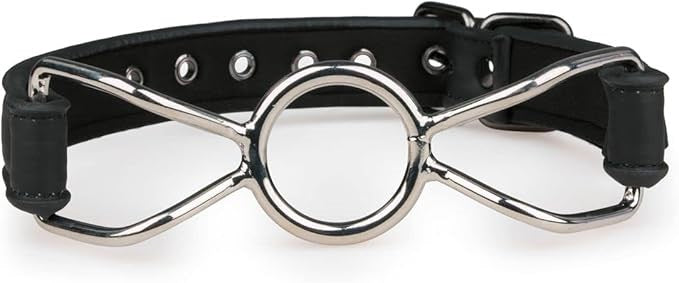 Easy Toys Fetish Collection Metal O-Ring Bondage Mouth Gag - - Bondage Gags and Bits