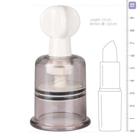 Easy Toys Fetish Collection Nipple and Clit Suckers Large 2 Piece - Nipple and Clit Clamps