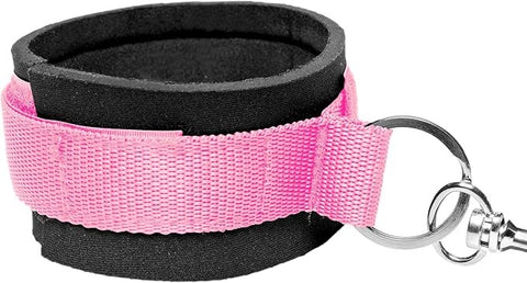 Frisky Bedroom Fetish Play Restraint Kit Pink - Cuffs And Restraints