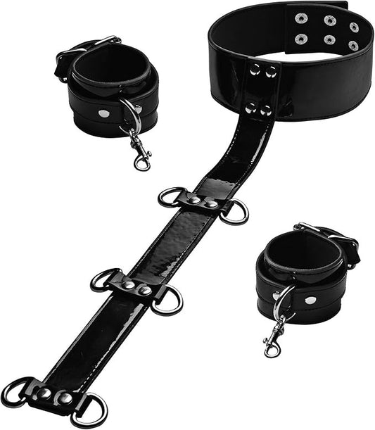 Frisky Bound Around Neck to Wrist Restraints - Cuffs And Restraints