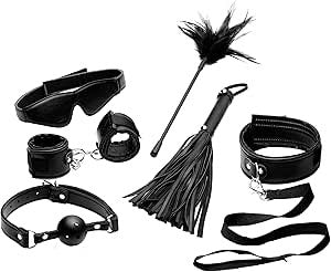 Frisky Tame Me Beginner Bondage Set 8 Piece - Bondage Kits