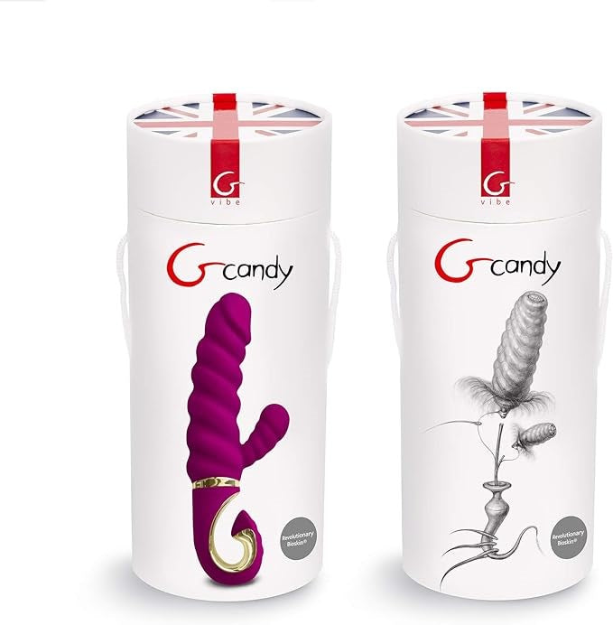 Gvibe Gcandy Rabbit Vibrator Raspberry - - Rabbit Vibrators