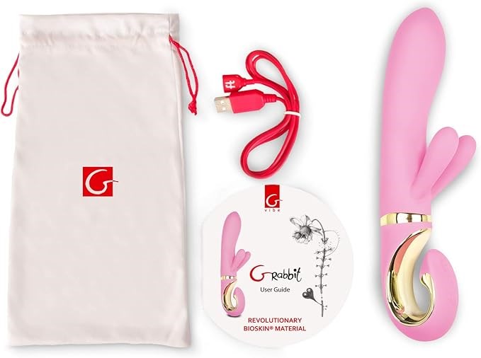 Gvibe Grabbit Candy Rabbit Vibrator Pink - - Rabbit Vibrators