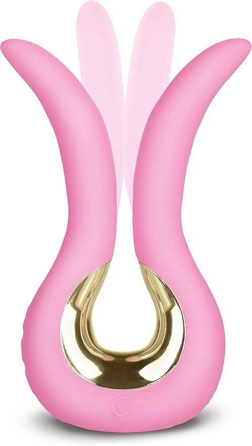 Gvibe MINI Compact Clitoral Vibrator Candy Pink - Clit Ticklers and Pulsators