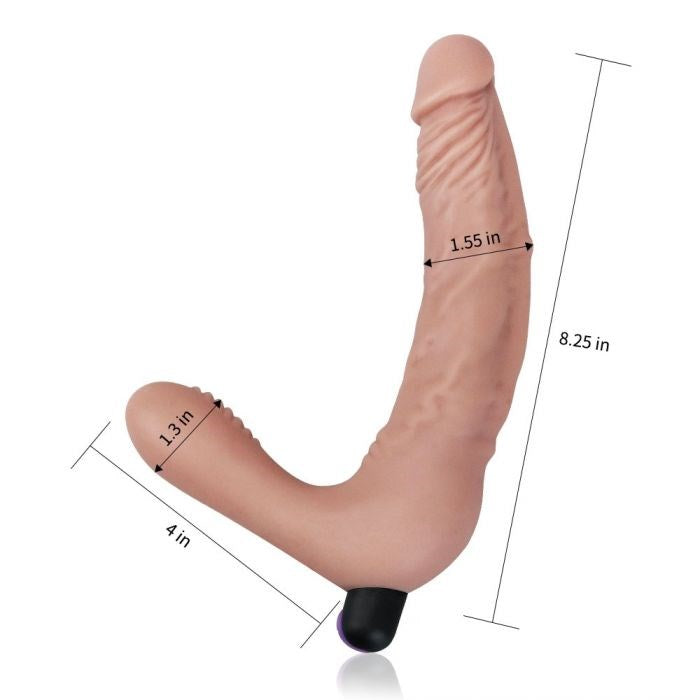 Lovetoy IJOY Rechargeable Strapless Strap on Sex Toys - - Strap On Sextoys