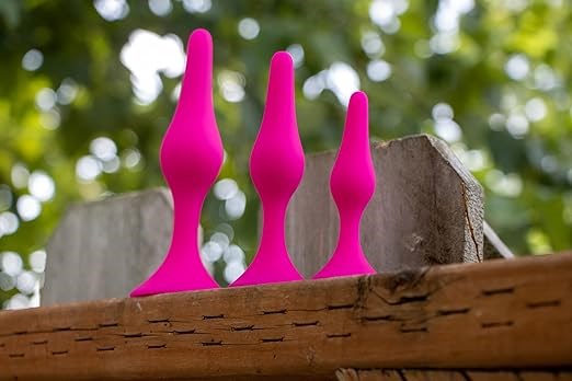 Luxe Beginner Butt Plug Kit Pink - - Butt Plugs