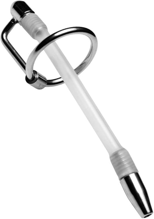 Master Series Inertia Flexible Cum Thru Penis Plug - Penis Plugs