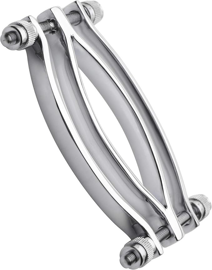 Master Series Stainless Steel Adjustable Pussy Clamp - - Pussy And Clit Toys