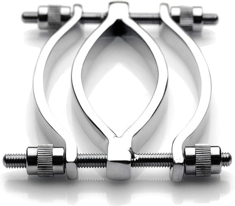 Master Series Stainless Steel Adjustable Pussy Clamp - Pussy And Clit Toys