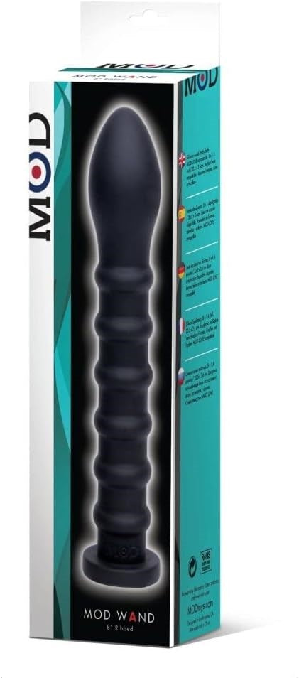 MOD Body Wand Ribbed Black - - Body Wands