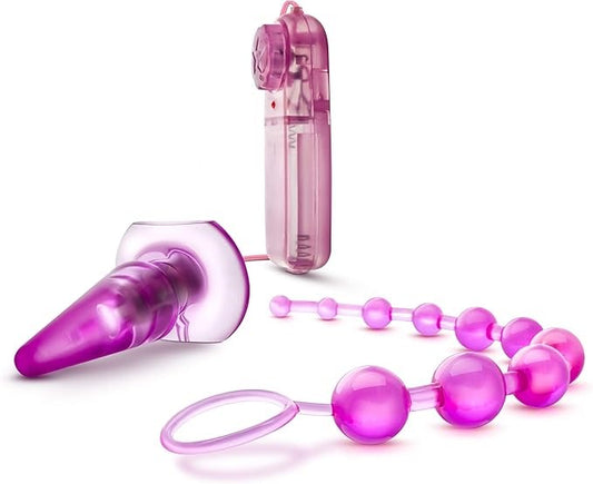 Quickie Kit Vibrating Anal Plug Pink - Butt Plugs