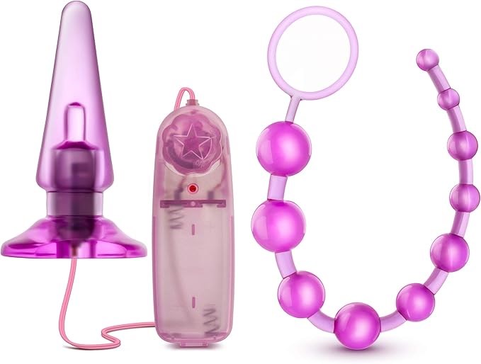 Quickie Kit Vibrating Anal Plug Pink - - Butt Plugs