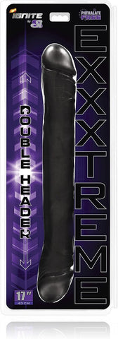 SI Novelties Exxtreme Double Ender Realistic Dong 17 Inch - Double Ender