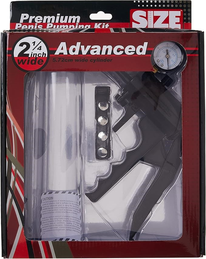 Size Matters Advanced Size Premium Penis Pumping Kit - - Penis Pumps And Stretchers