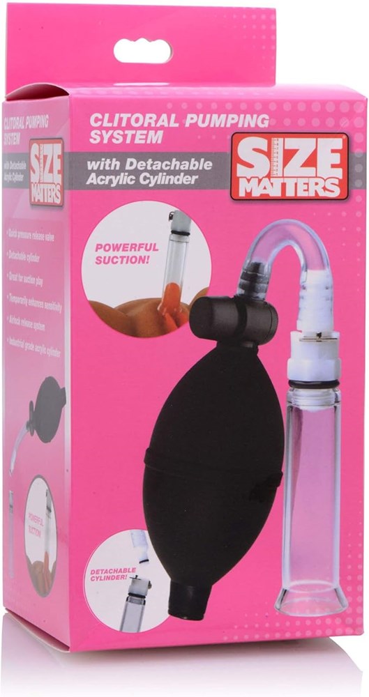 Size Matters Clitoral Pumping System - - Pussy And Clit Toys