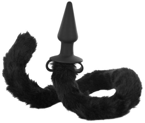 Tailz Bad Kitty Silicone Cat Tail Anal Plug - - Butt Plugs