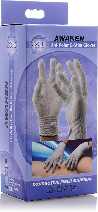 Zeus Awaken Electro Stimulation Gloves - - Electro Sex